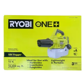 ONE  18-Volt Lithium-Ion Cordless Fogger/Mister with 2.0 Ah Battery and Charger Included