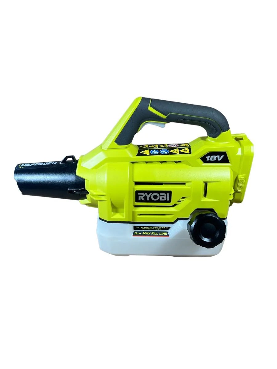 ONE  18-Volt Lithium-Ion Cordless Fogger/Mister with 2.0 Ah Battery and Charger Included