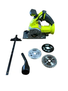 ONE  18V Cordless 3-3/8 in. Multi-Material Plunge Saw (Tool Only)