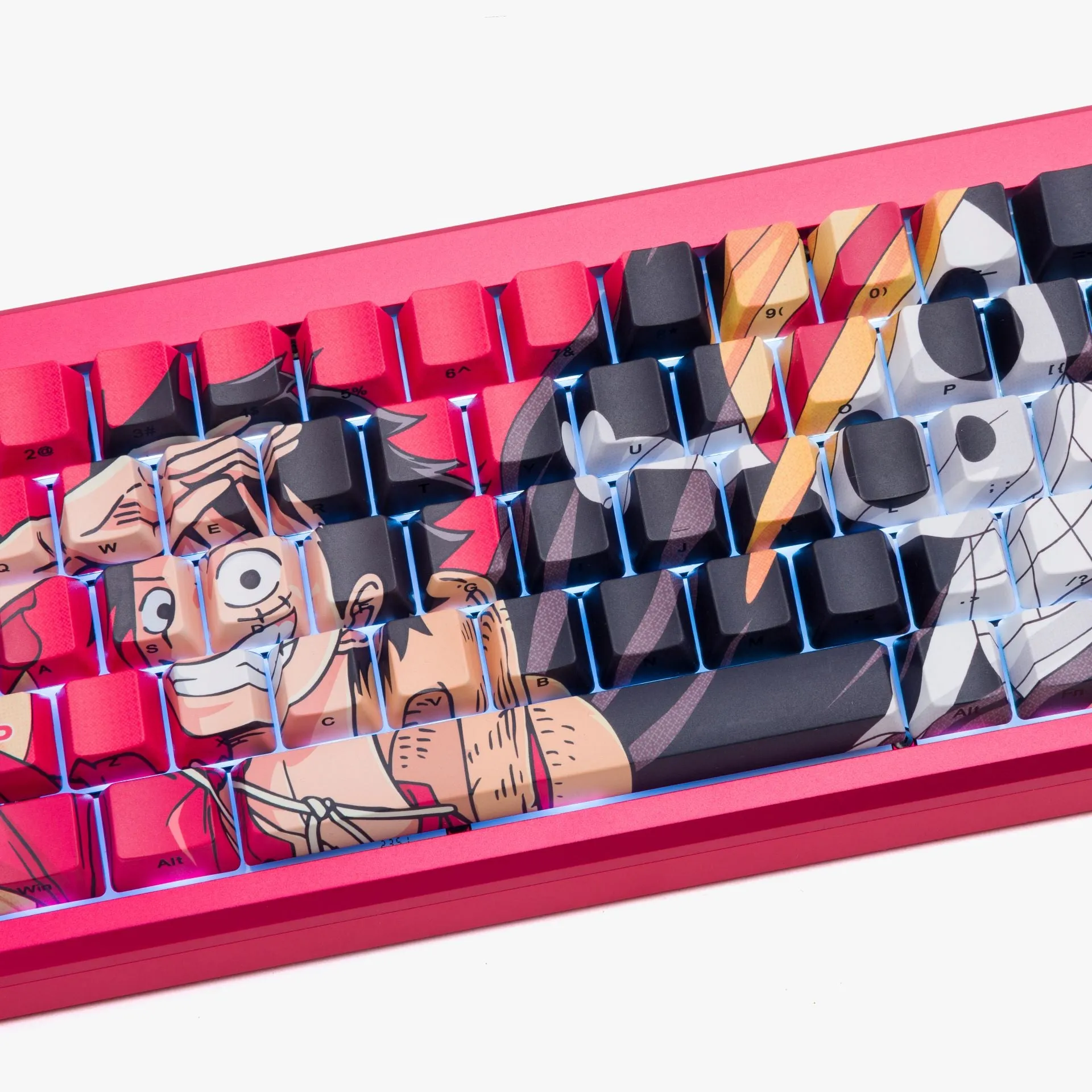 One Piece x HG Summit 65 Keyboard - Luffy