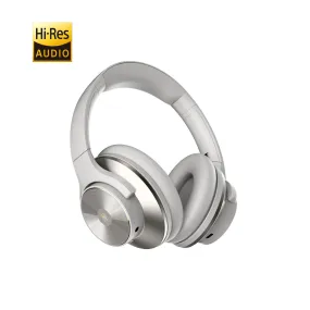 OneOdio A10 Hybrid Active Noise Cancelling Headphones (gray-gold)