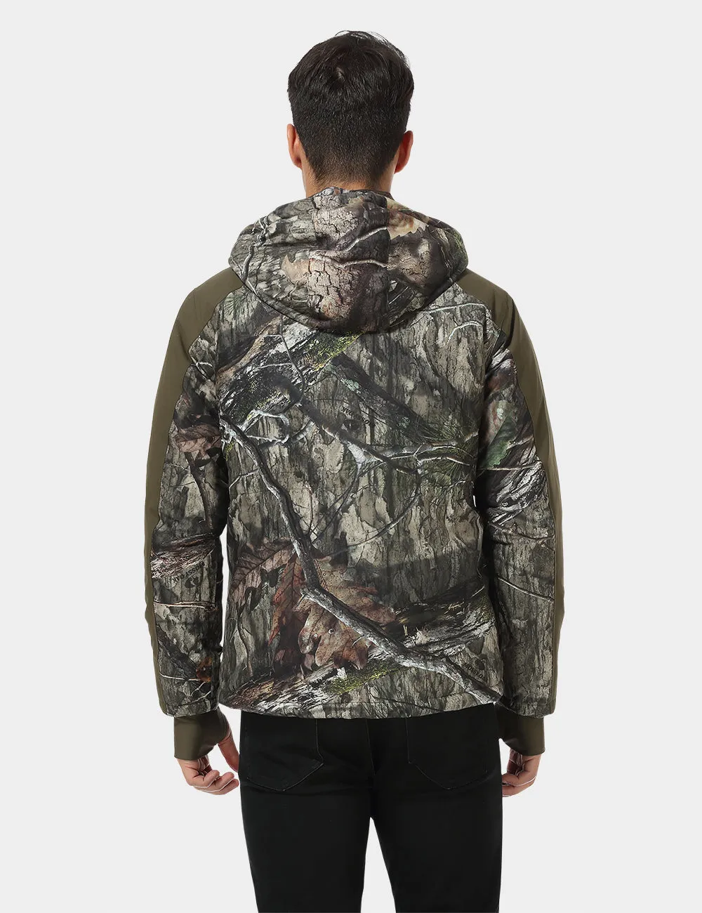 (Open-box) Men's Heated Hunting Jacket - Camouflage, Mossy Oak® Country DNA  (Battery Set Not Included)