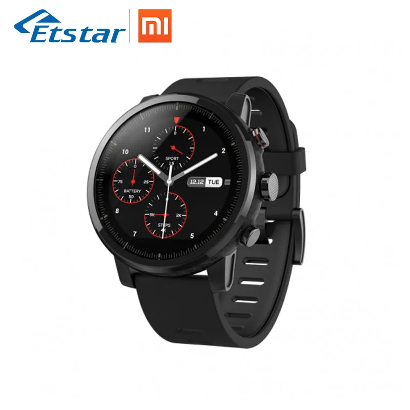 Original Xiaomi Huami Amazfit Stratos Smart Sports Watch 2 GPS Water 2.5D Screen Swimming Fitness Tracker Passometer Smartwatch