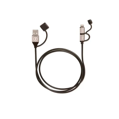 Outdoor Tech Calamari Dos - Lightning & Micro USB Cable