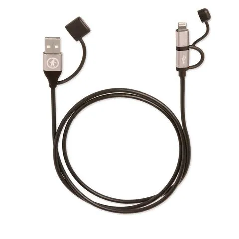 Outdoor Tech Calamari Dos - Lightning & Micro USB Cable