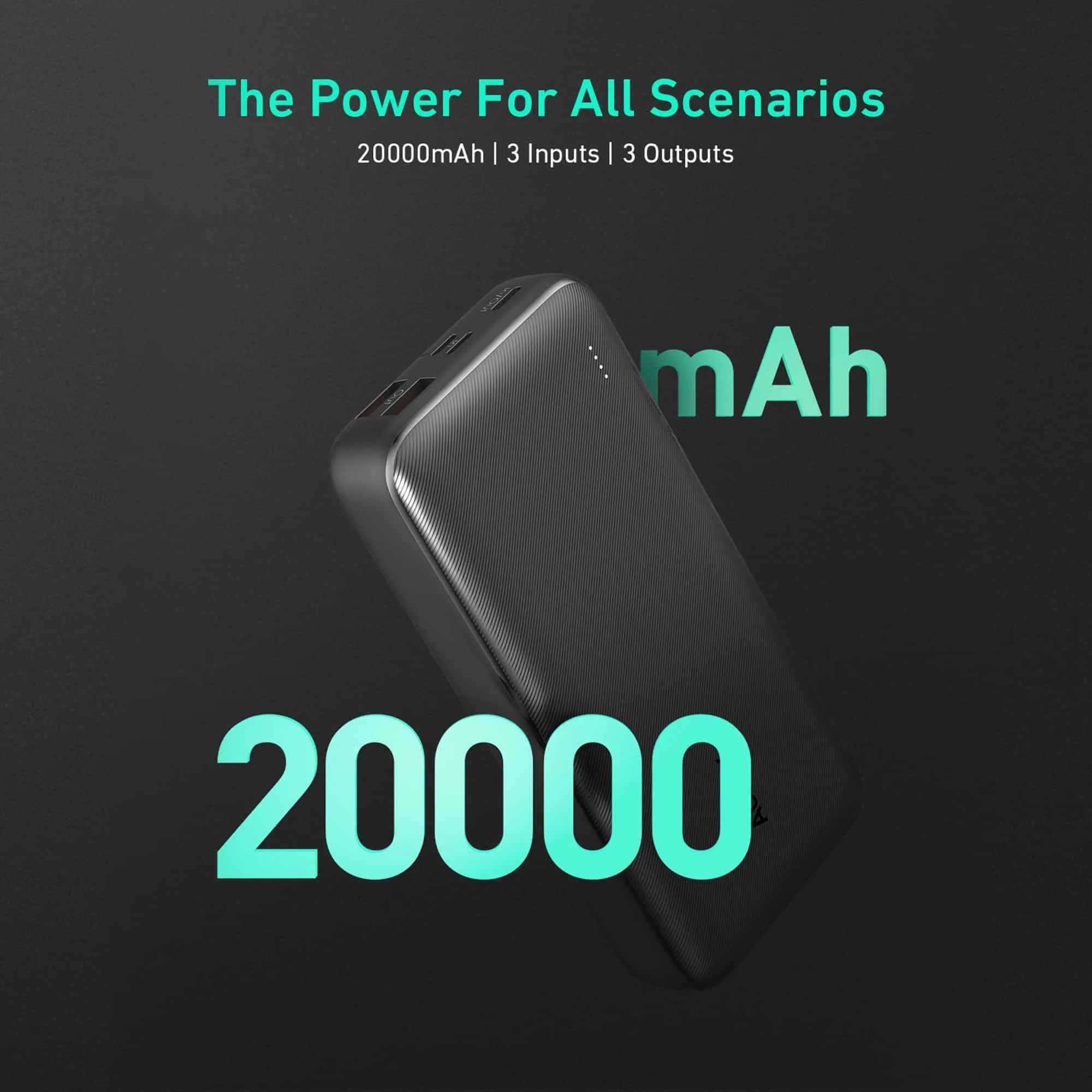 PB-N74S Basix Plus 22.5W PD QC 3.0 20000mAh Power Bank