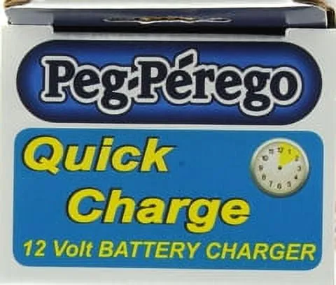 Peg-Perego Quick Charge 12-Volt Battery Charger