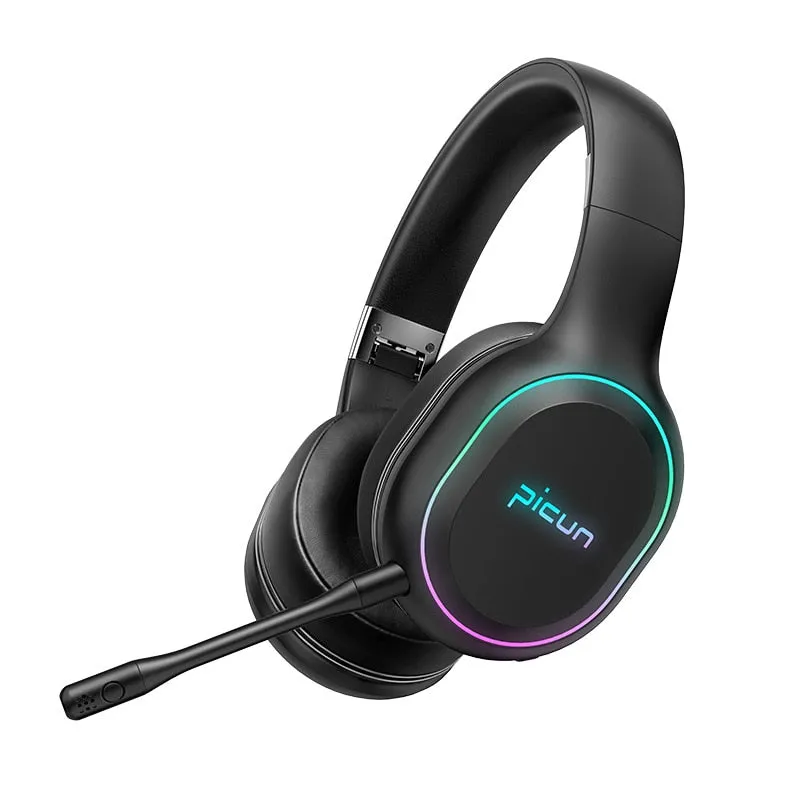 Picun Wireless Headphones Gaming Bluetooth With Mic P80S