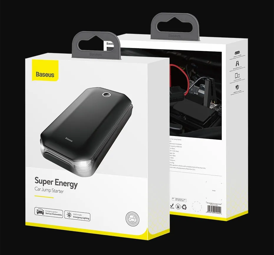 Portable Emergency Battery Power Bank Booster