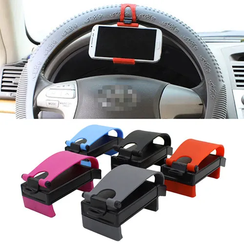 Practical Car Steering Wheel Smartphone GPS Mount