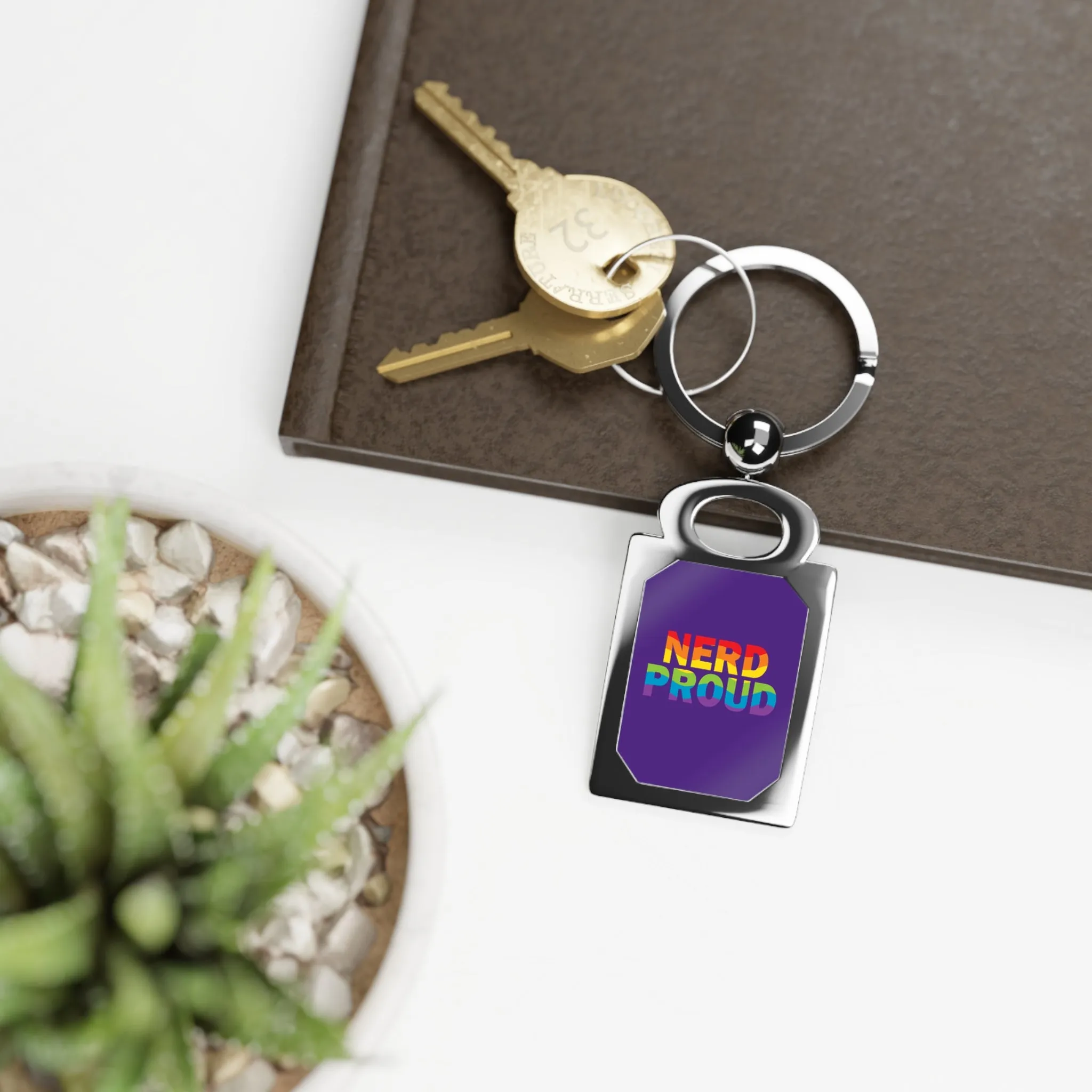 "Nerd Proud" Keyring