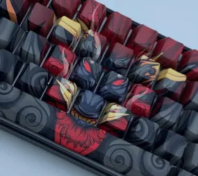 Red Oni Dragon Keycap Set - Alpherior Keys