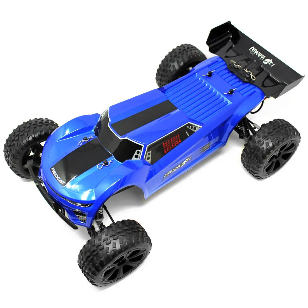 Redcat Piranha TR10 RC Car - 1:10 Brushed 2WD Electric Truggy