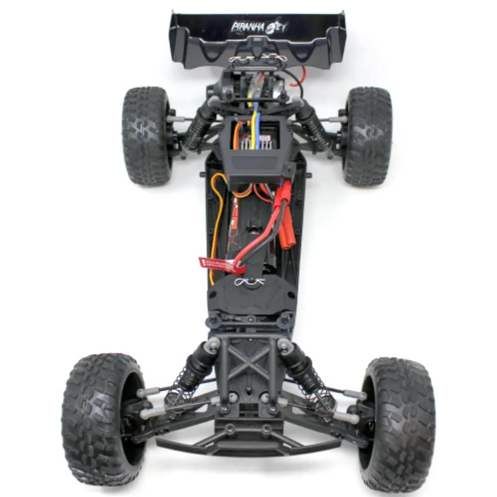 Redcat Piranha TR10 RC Car - 1:10 Brushed 2WD Electric Truggy