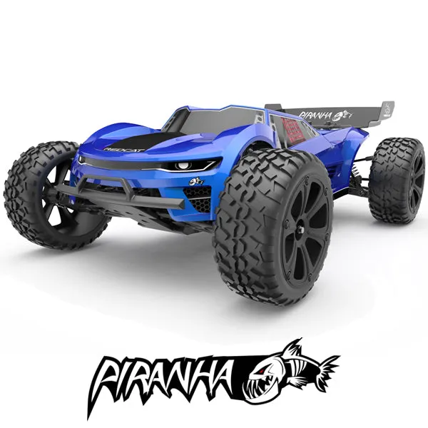 Redcat Piranha TR10 RC Car - 1:10 Brushed 2WD Electric Truggy