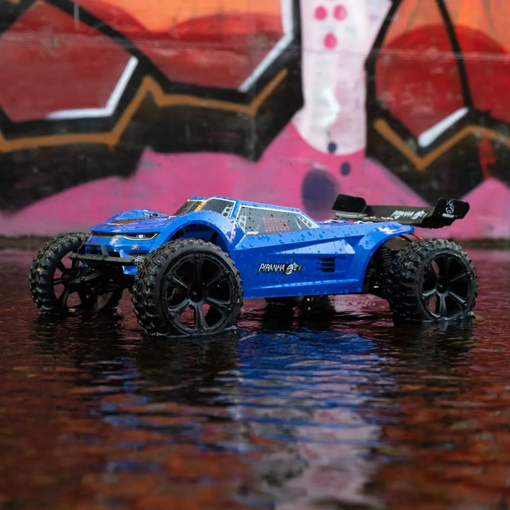 Redcat Piranha TR10 RC Car - 1:10 Brushed 2WD Electric Truggy