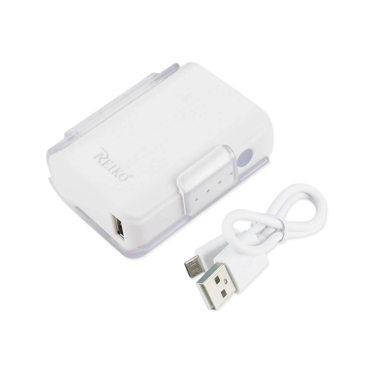 REIKO 4000MAH UNIVERSAL POWER BANK WITH CABLE IN W