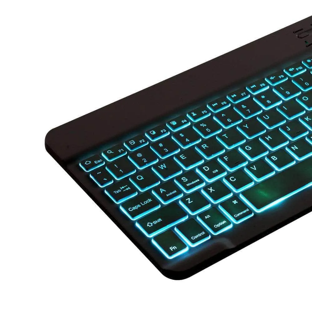 Removable Backlight Bluetooth Keyboard Case Galaxy Tab S7 10.4 T870 T875