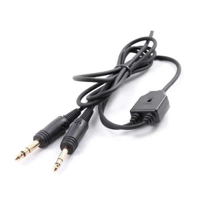 Replacement Mono/Stereo Cable for RA900 General Aviation Pilot Headsets