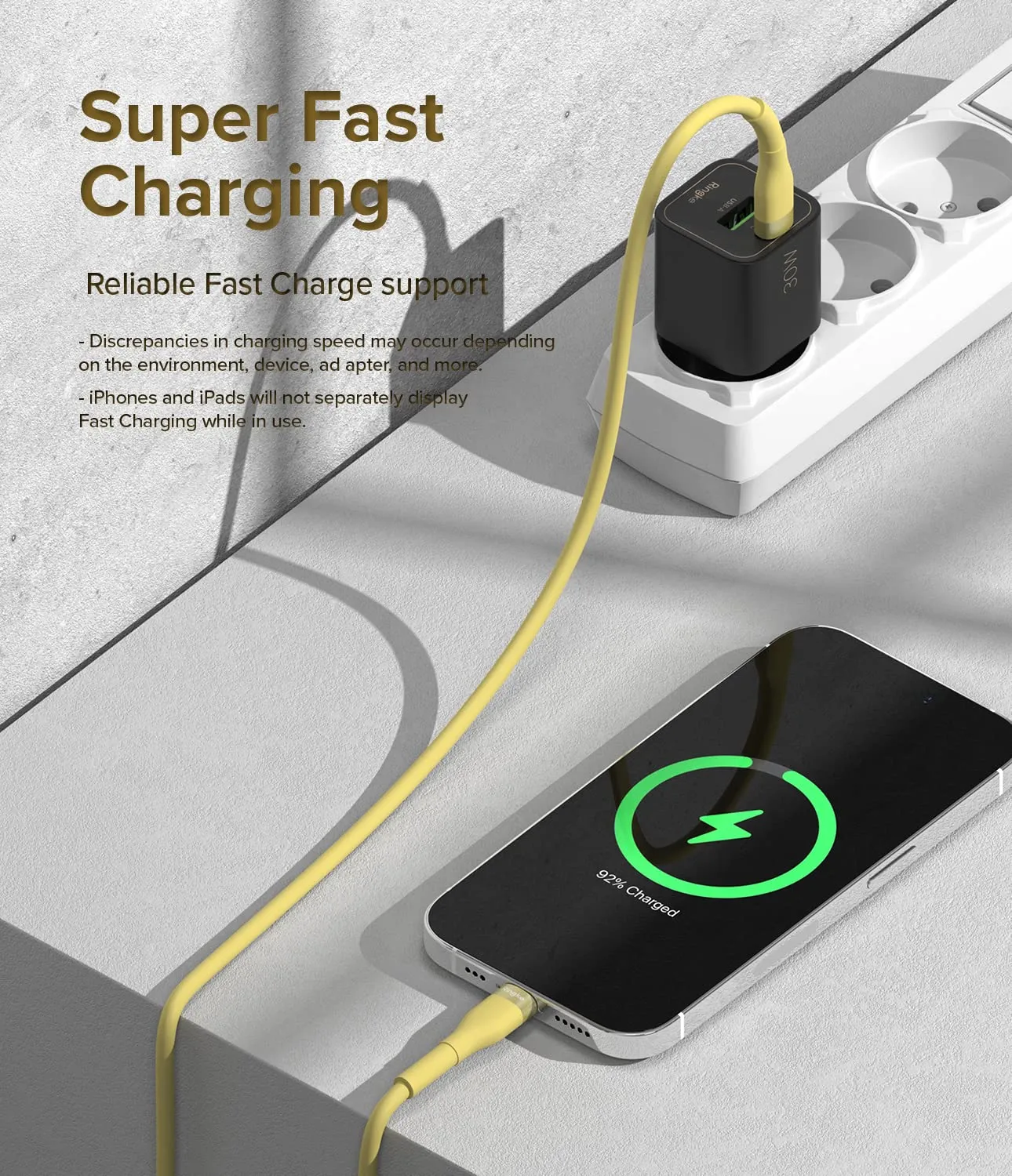 Ringke Fast Charging Pastel Cable USB Type-C to Lightning - (2m)