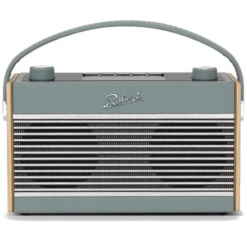 Roberts Rambler BTS DAB DAB  FM RDS Stereo Digital Radio with Bluetooth Alarms and ECO Power Saving Mode Duck Egg Blue