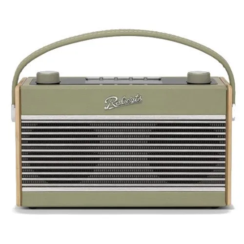 Roberts Rambler BTS DAB DAB  FM RDS Stereo Digital Radio with Bluetooth Alarms and ECO Power Saving Mode Leaf Green