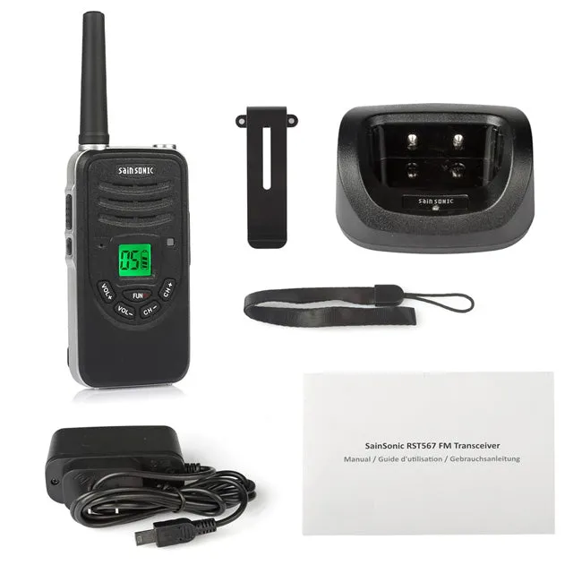 SainSonic RST567 UHF Handheld Walkie Talkie [DISCONTINUED]