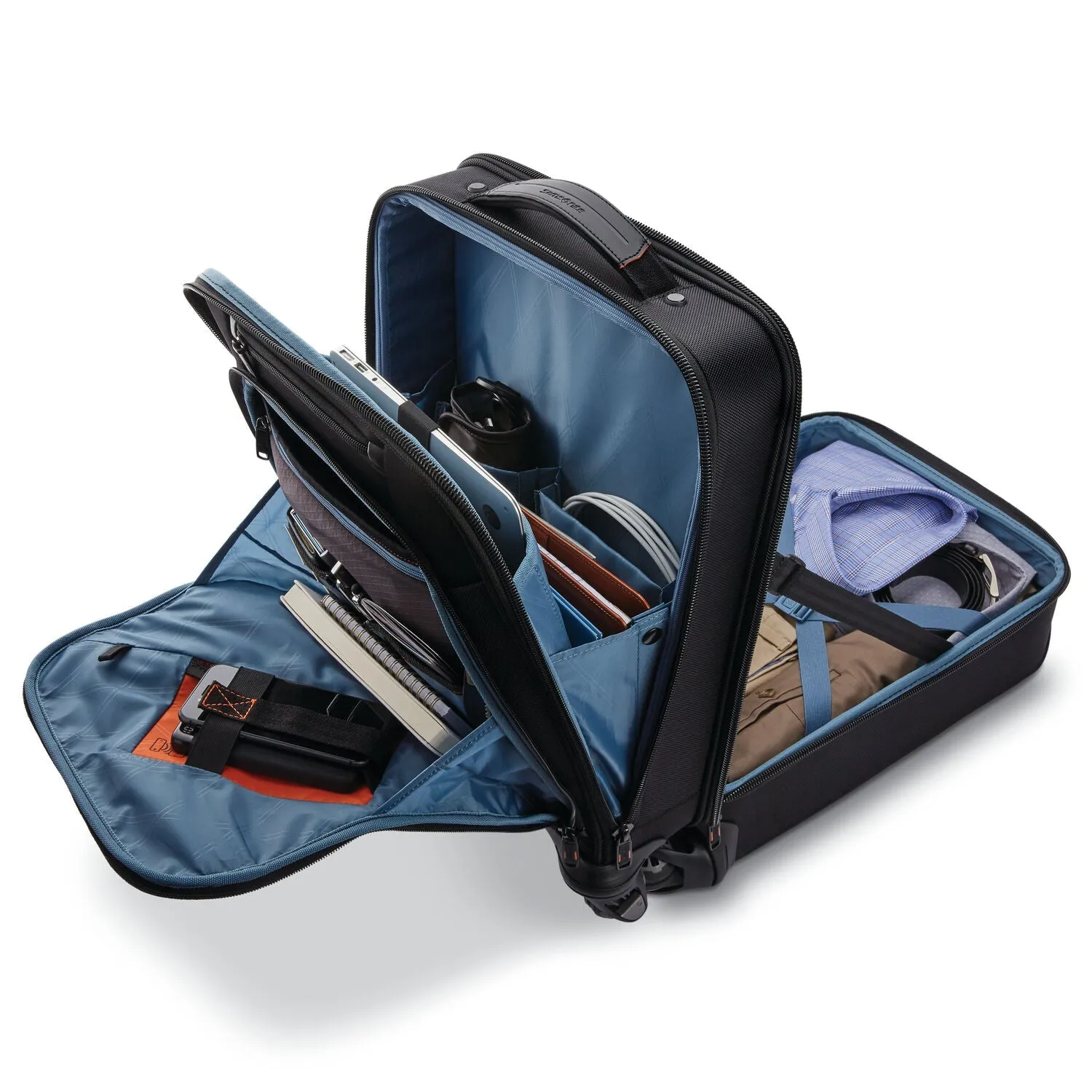 Samsonite Pro Vertical Spinner Mobile Office Black