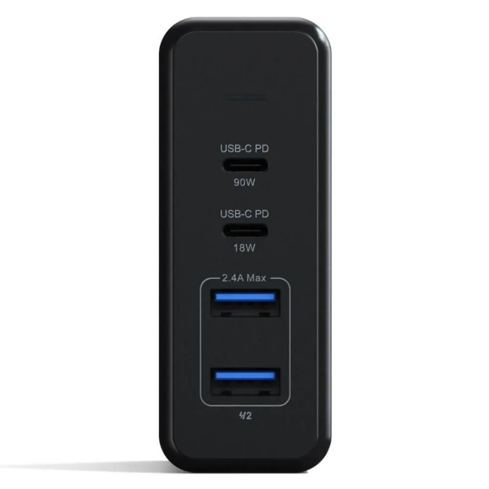 Satechi USB-C 108W Dual PD Travel Charger - Space Grey