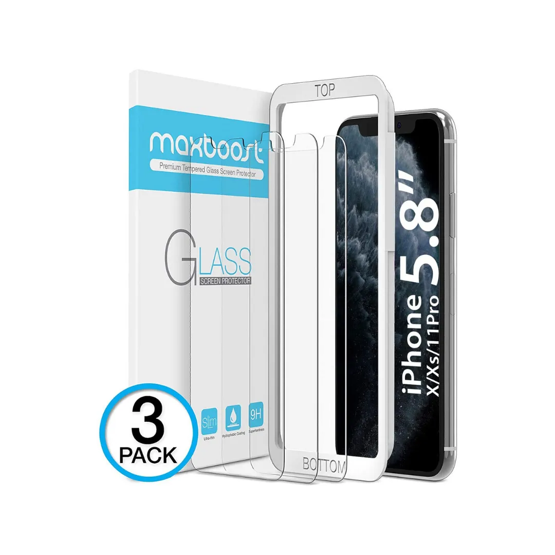 Save up to 40% on Maxboost iPhone Screen Protector & Car Charger