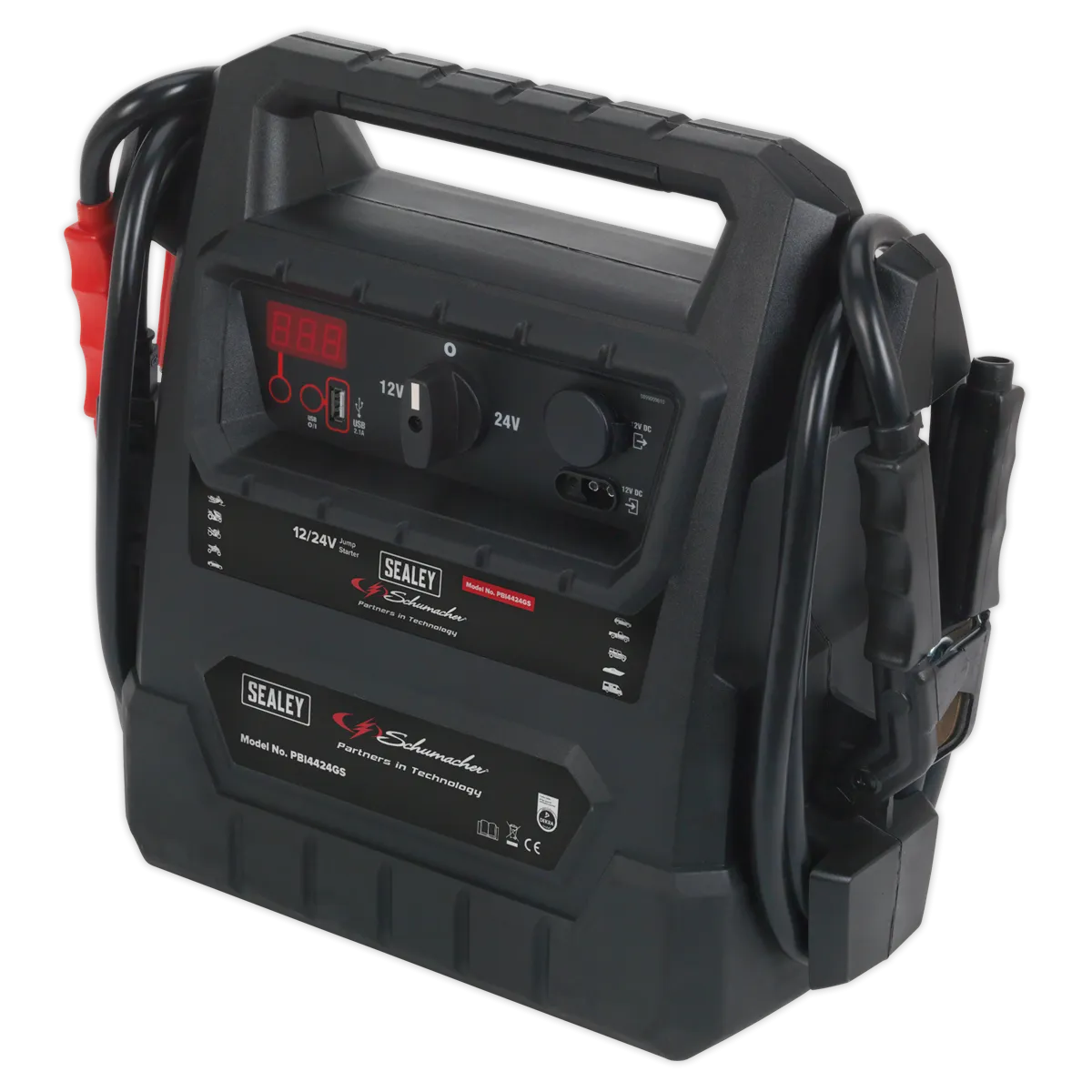 Schumacher¨ RoadStart¨ Emergency Jump Starter 12/24V 4600 Peak Amps - DEKRA Approved