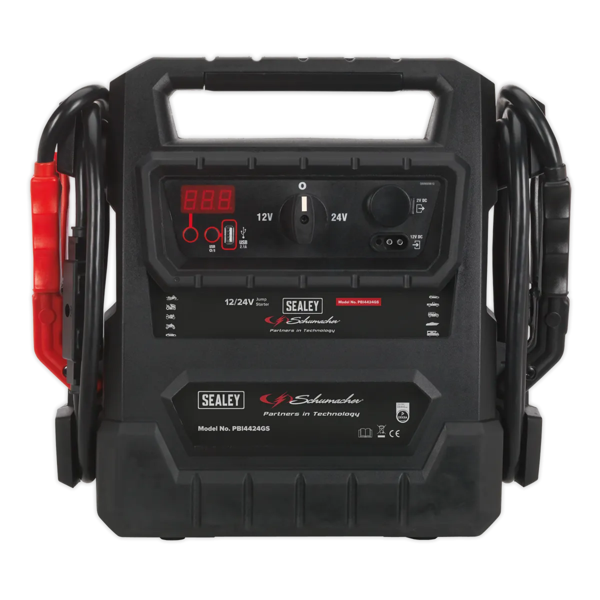 Schumacher¨ RoadStart¨ Emergency Jump Starter 12/24V 4600 Peak Amps - DEKRA Approved