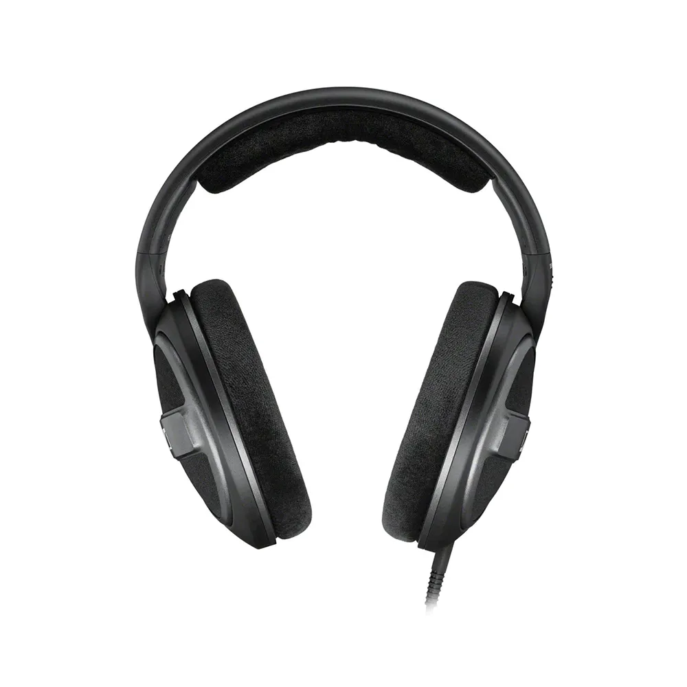 Sennheiser HD 559 Open Ear Acoustic Headphones with Detachable Earpads and 6.3mm Straight Plug for PC Laptop and Smartphones