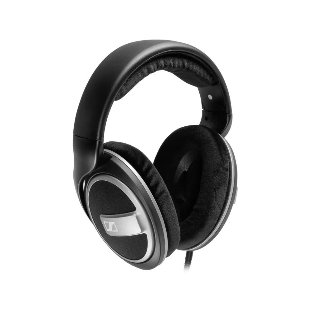 Sennheiser HD 559 Open Ear Acoustic Headphones with Detachable Earpads and 6.3mm Straight Plug for PC Laptop and Smartphones