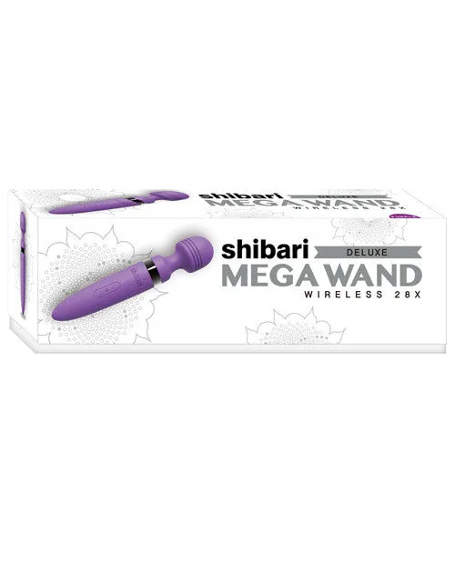 Shibari Deluxe Mega Rechargeable Wand - Purple