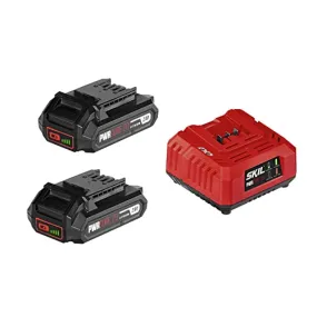 SKIL PWR CORE 20️ (2x2.0Ah) Battery and Charger Starter Kit