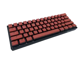 Slayer Pudding Keycap Set (Red & Black) - Alpherior Keys