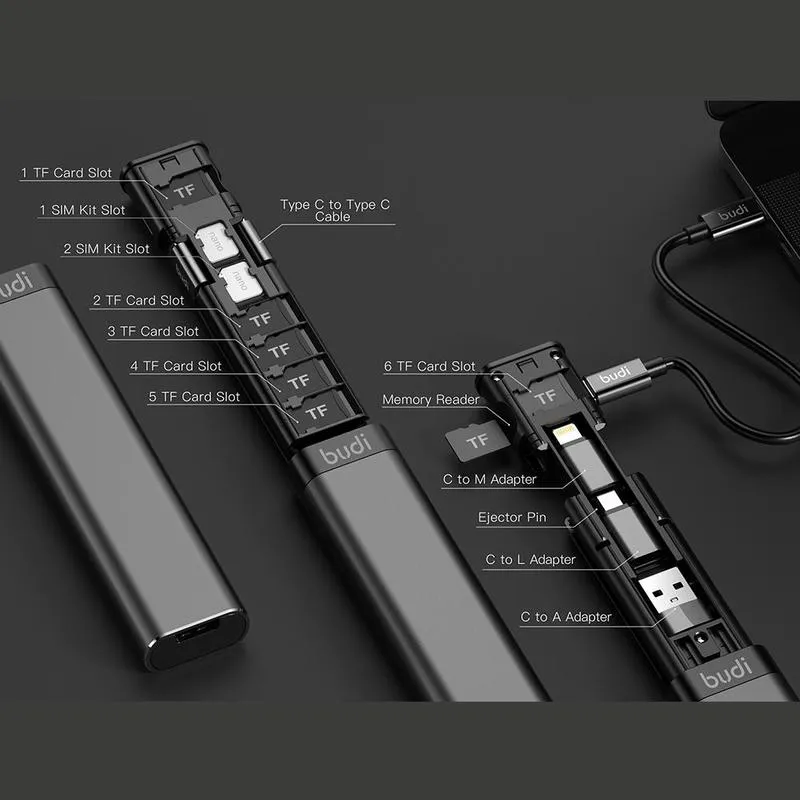 Smart Charging Stick- 9 in1 Multi-function Adapter