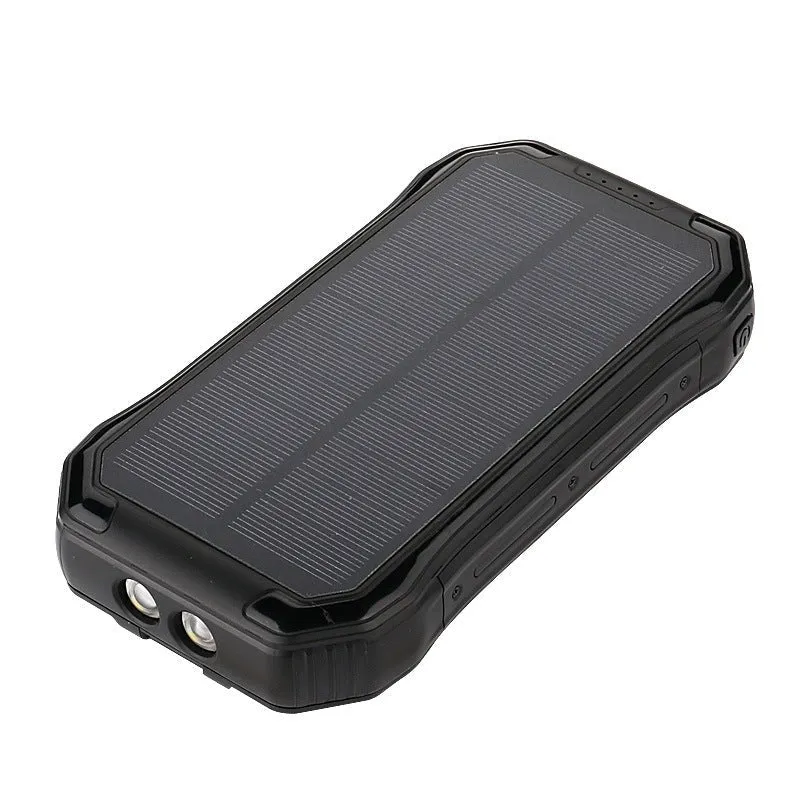 Solar Power Charging Power Bank W Wireless Charging