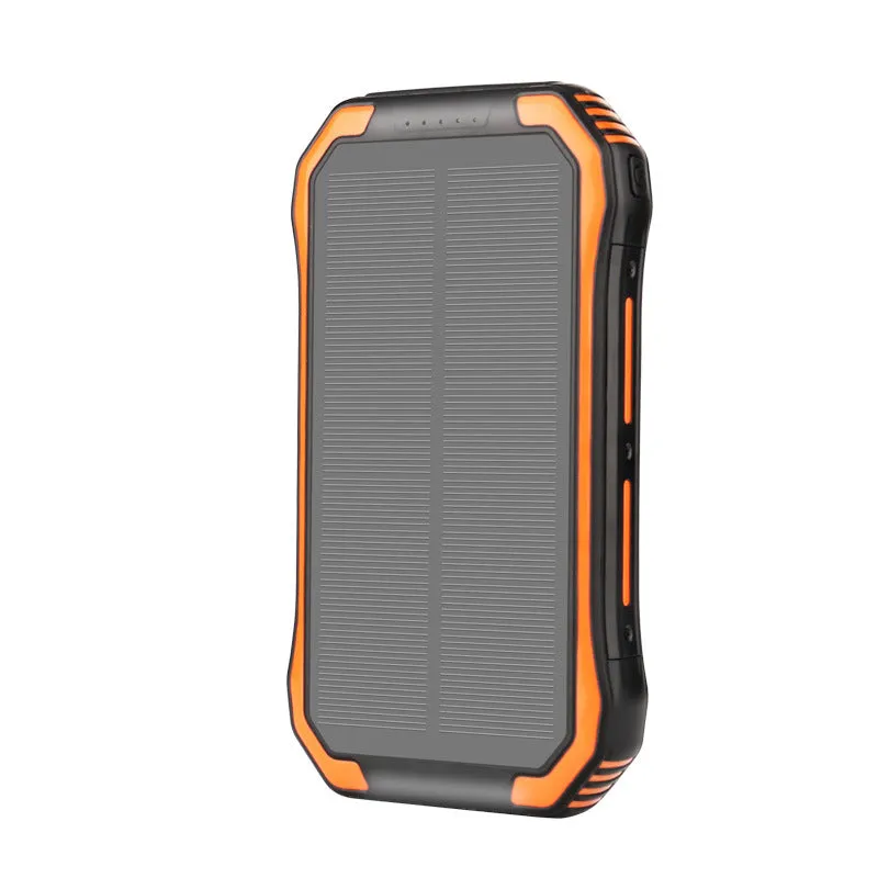 Solar Power Charging Power Bank W Wireless Charging