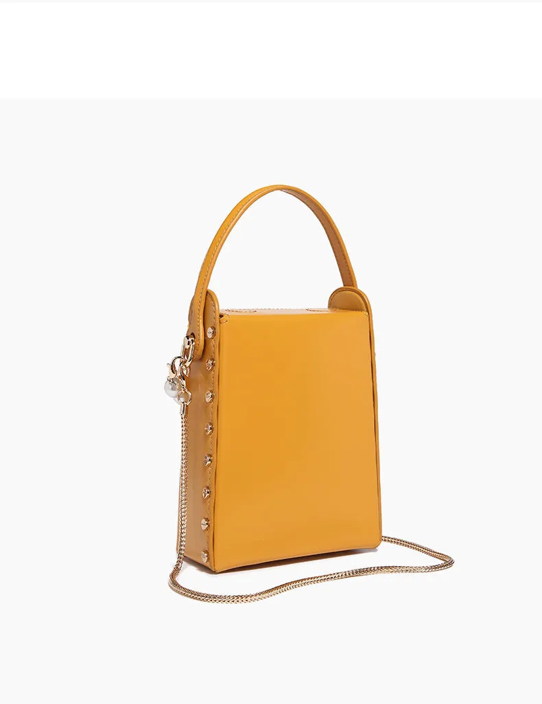 Solid Color Handbag