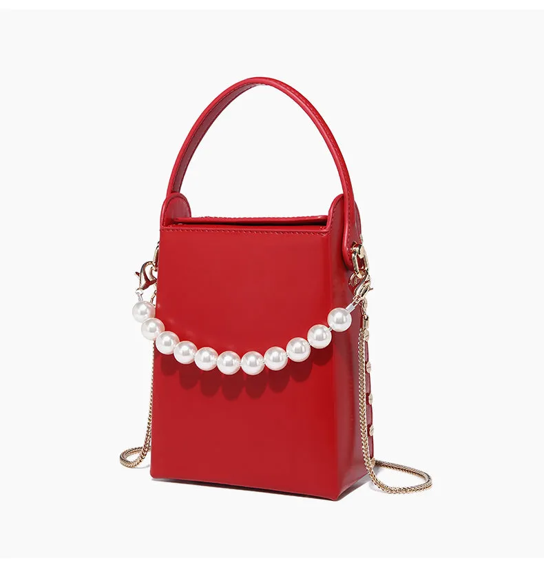 Solid Color Handbag