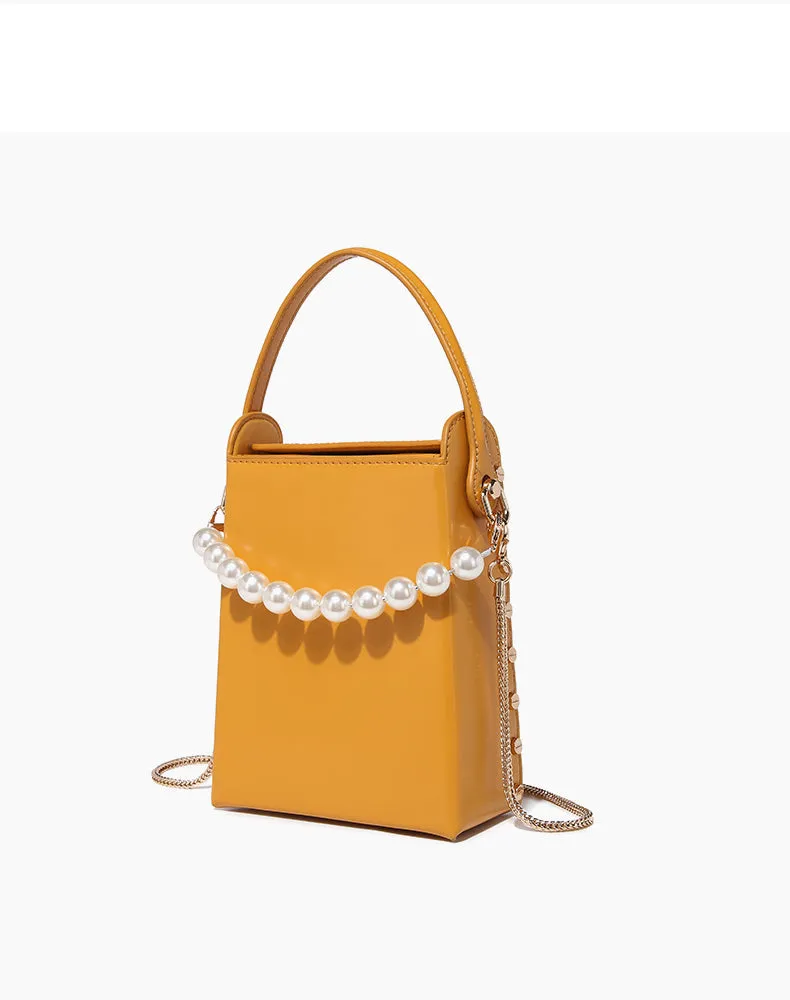 Solid Color Handbag