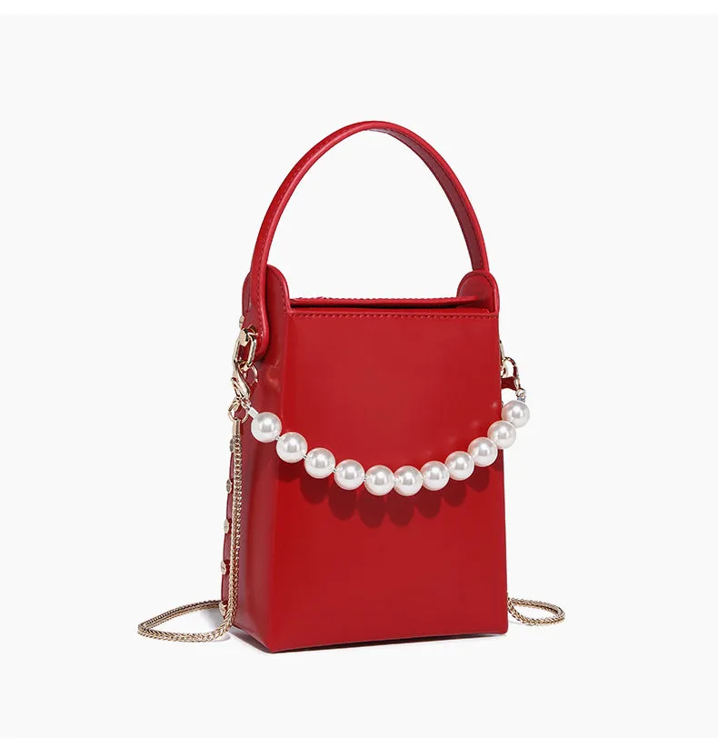 Solid Color Handbag