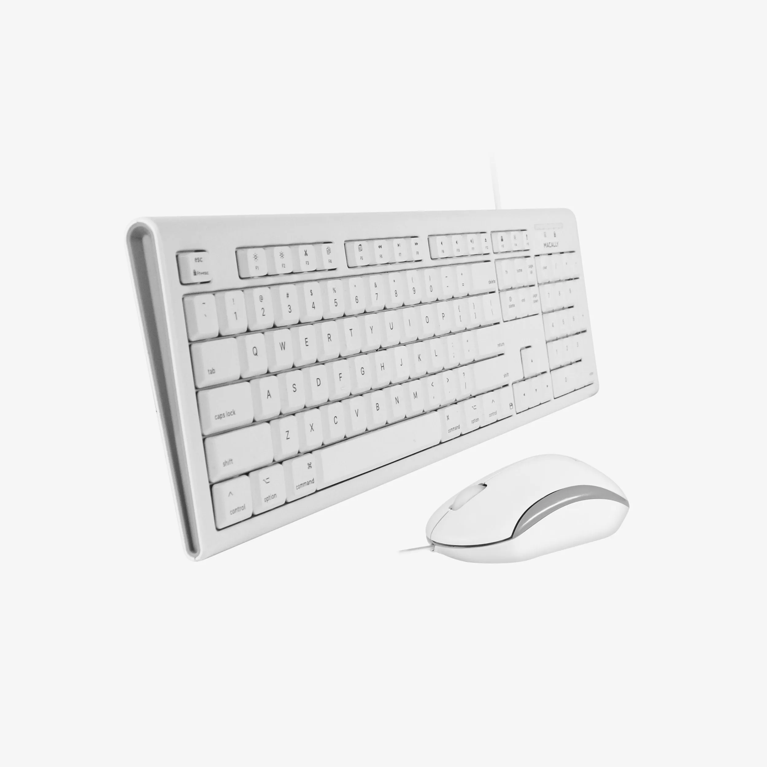 Spill Proof Mac Keyboard and Mouse USB Combo