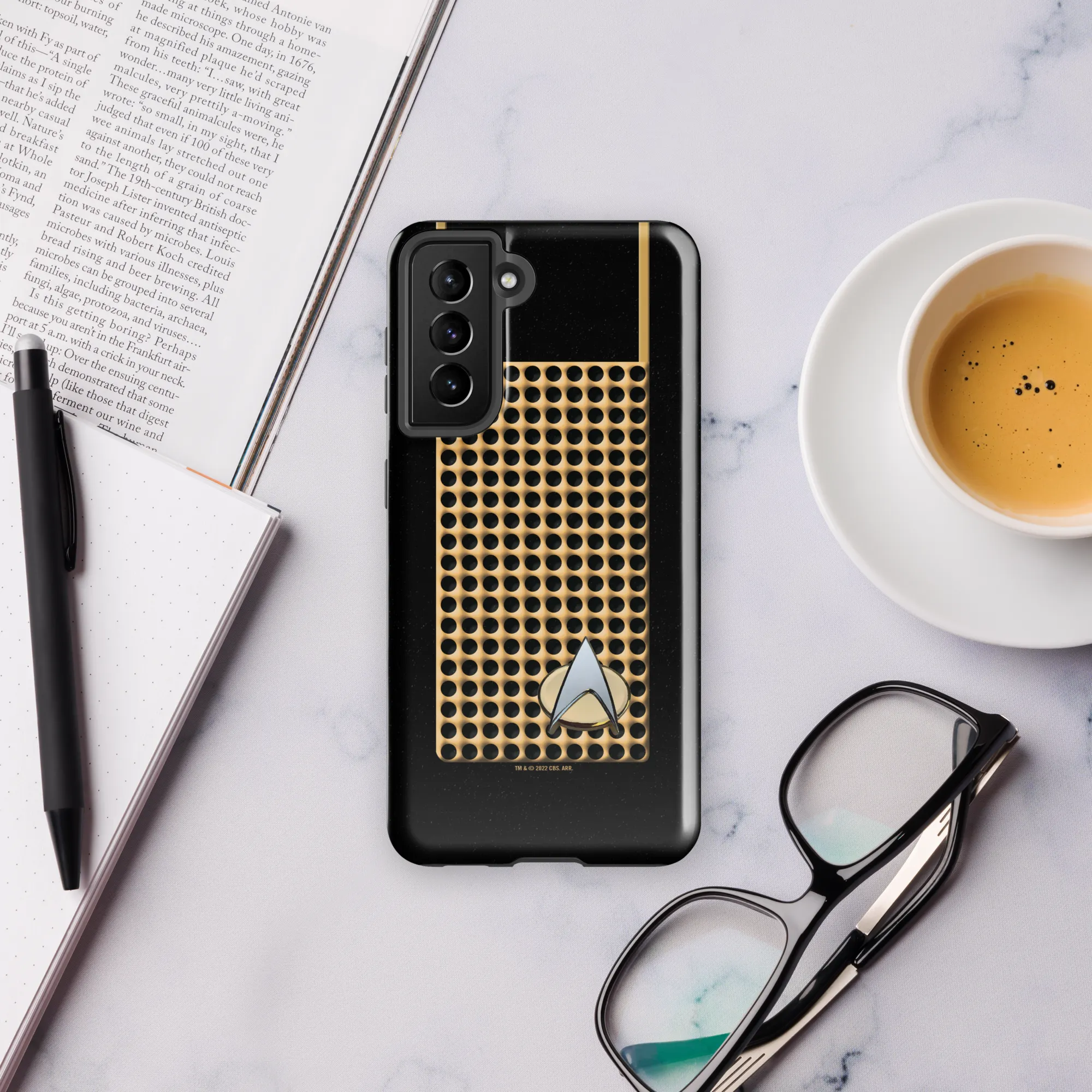 Star Trek: The Original Series Communicator Delta Small Tough Phone Case - Samsung