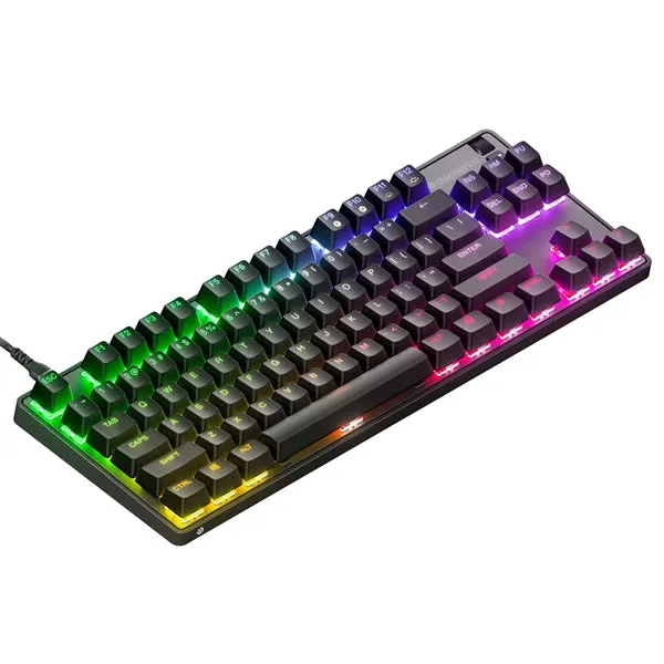 SteelSeries 64847 Apex 9 TKL US Optical Switch Tenkeyless  Gaming Keyboard