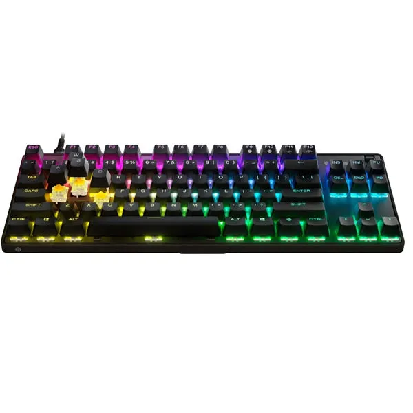 SteelSeries 64847 Apex 9 TKL US Optical Switch Tenkeyless  Gaming Keyboard