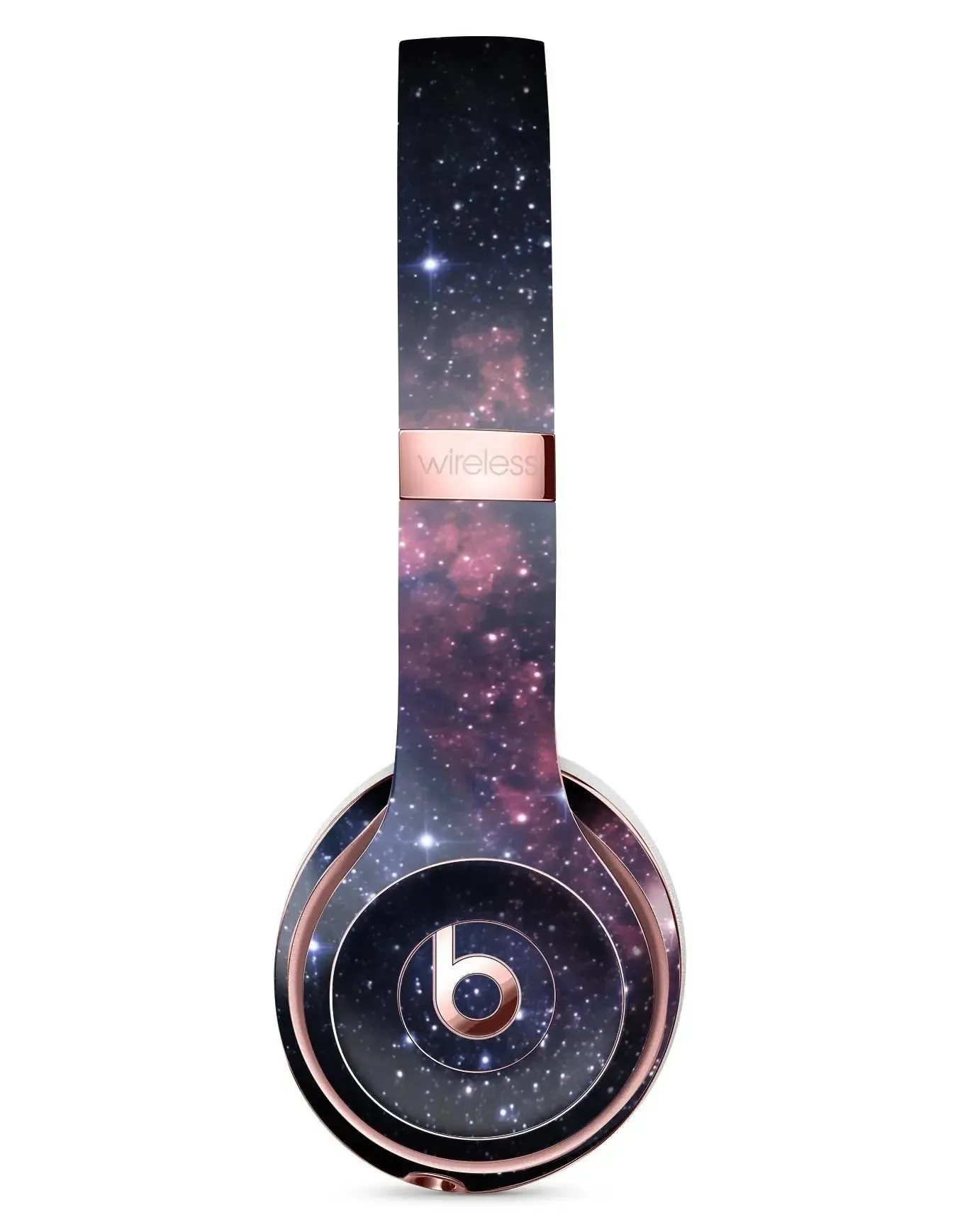 Subtle Pink Glowing Space Full-Body Skin Kit for the Beats by Dre Solo-Beats by Dre Solo skin