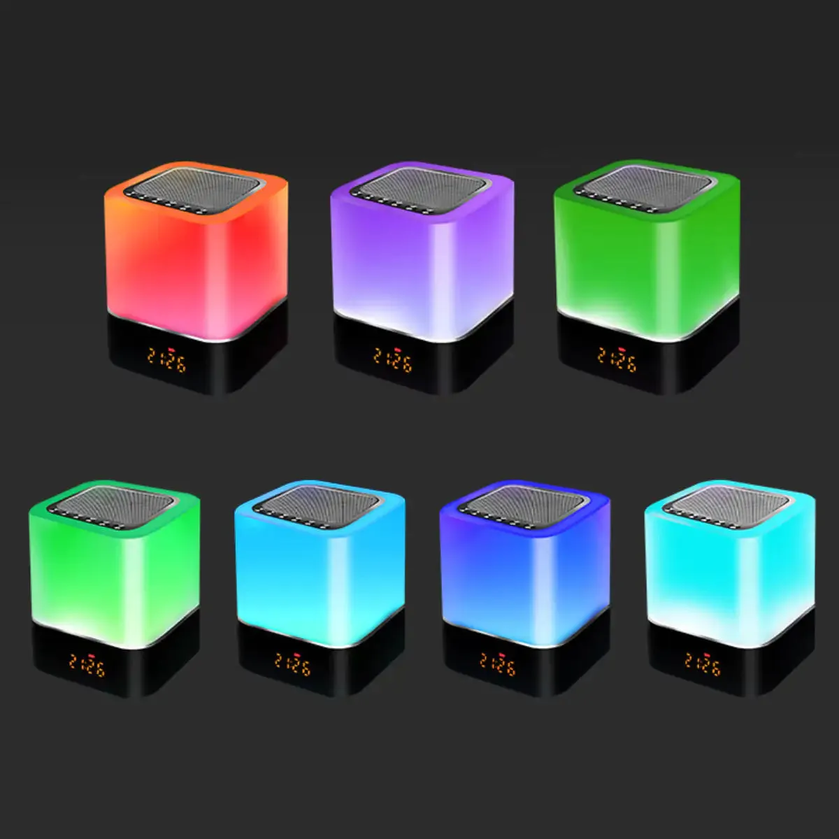 Sweet Dreams Speakers In 7 Changeable Mood Color Touch Lamp  Phone Charger